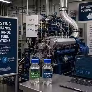 DUT Confirms Performance of Methanol and Ethanol Marine Fuels