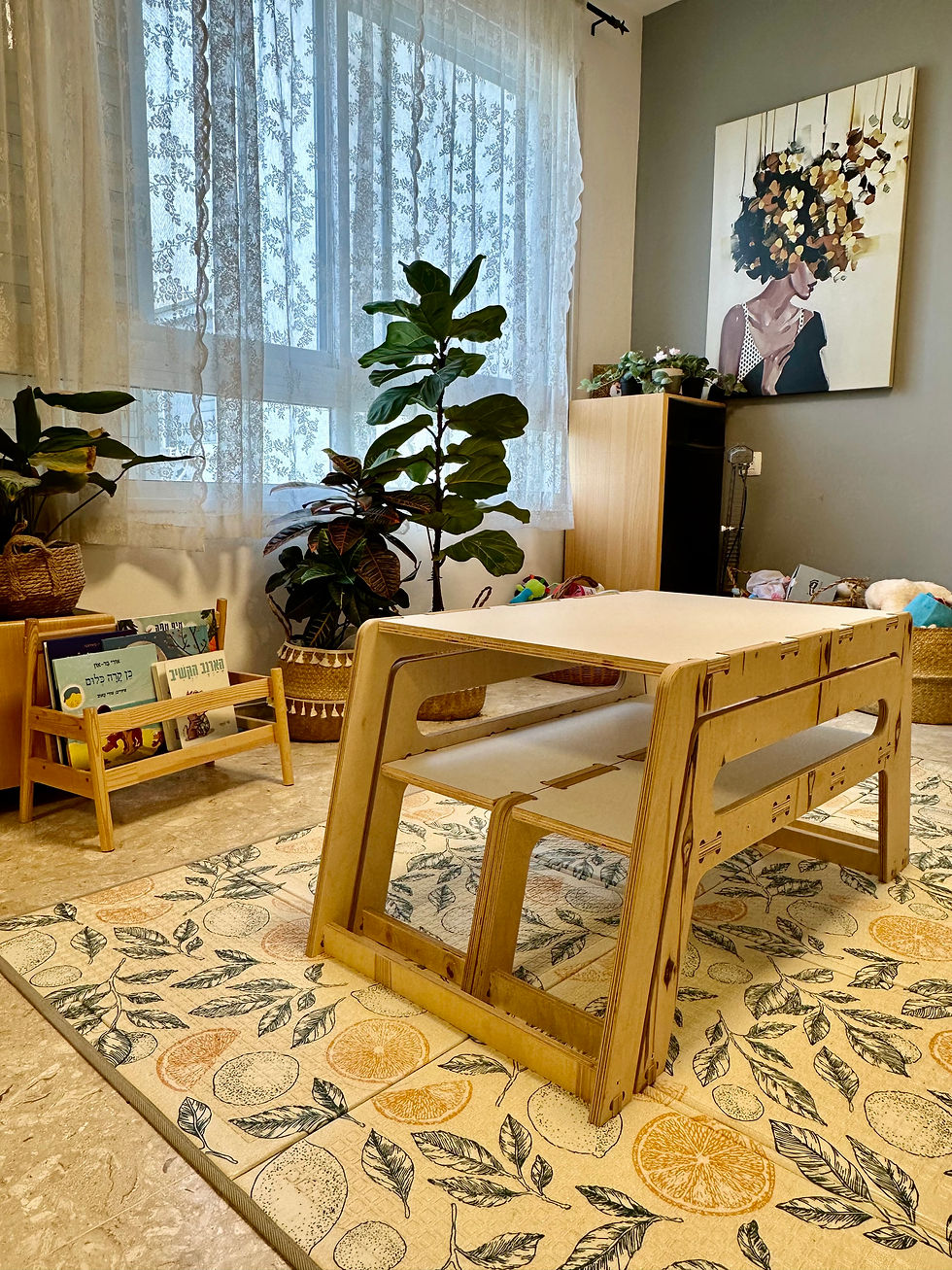 תמונה ממוזערת: אלי סט - סט שולחן וספסל