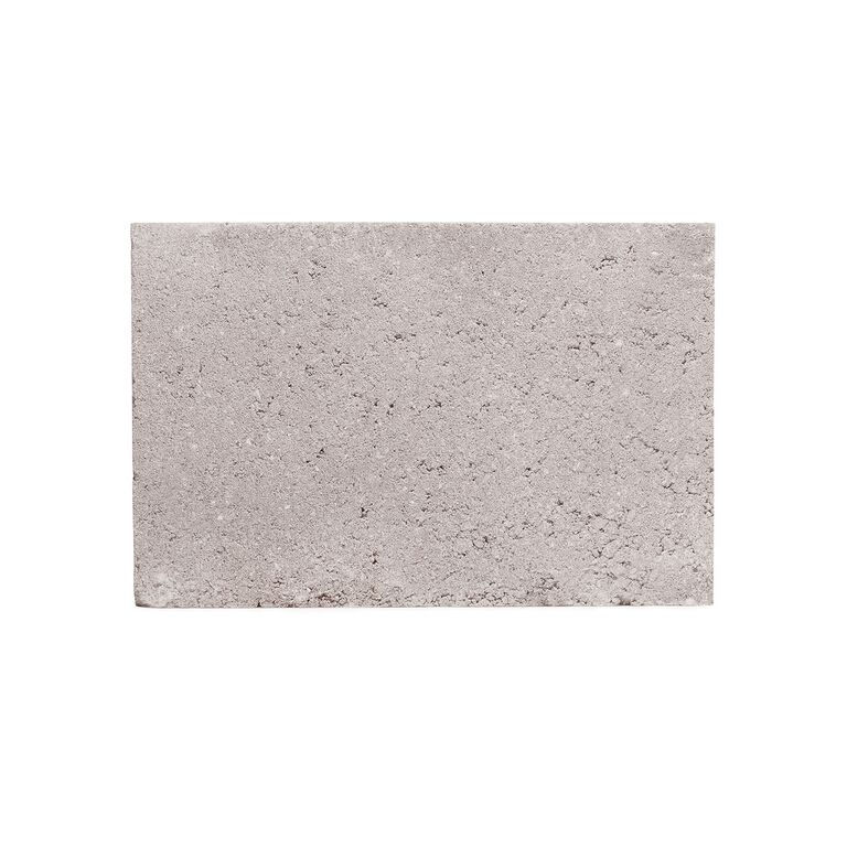 Volle grijze zichtbetonblok 29 x 09 x 19 cm met vlakke afwerking