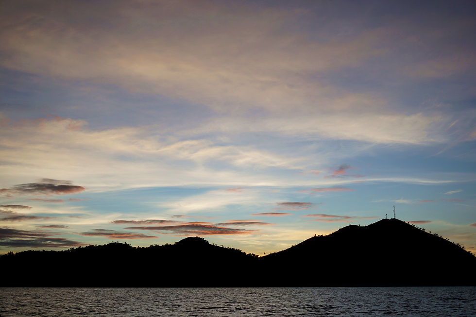 Dawn is here.