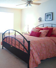 Steel Bed Headboard & Footboard