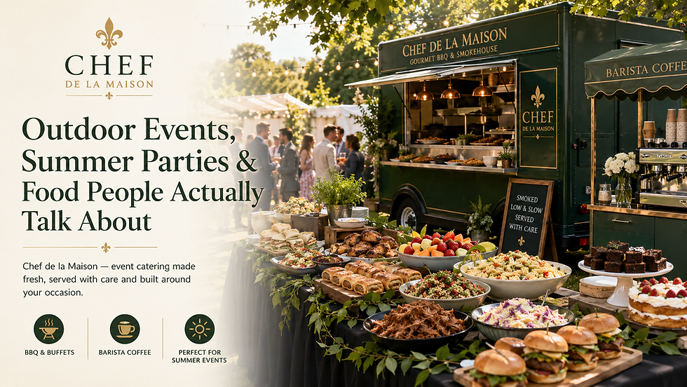 Unforgettable Summer Parties: How to Cater Outdoor Events That Impress