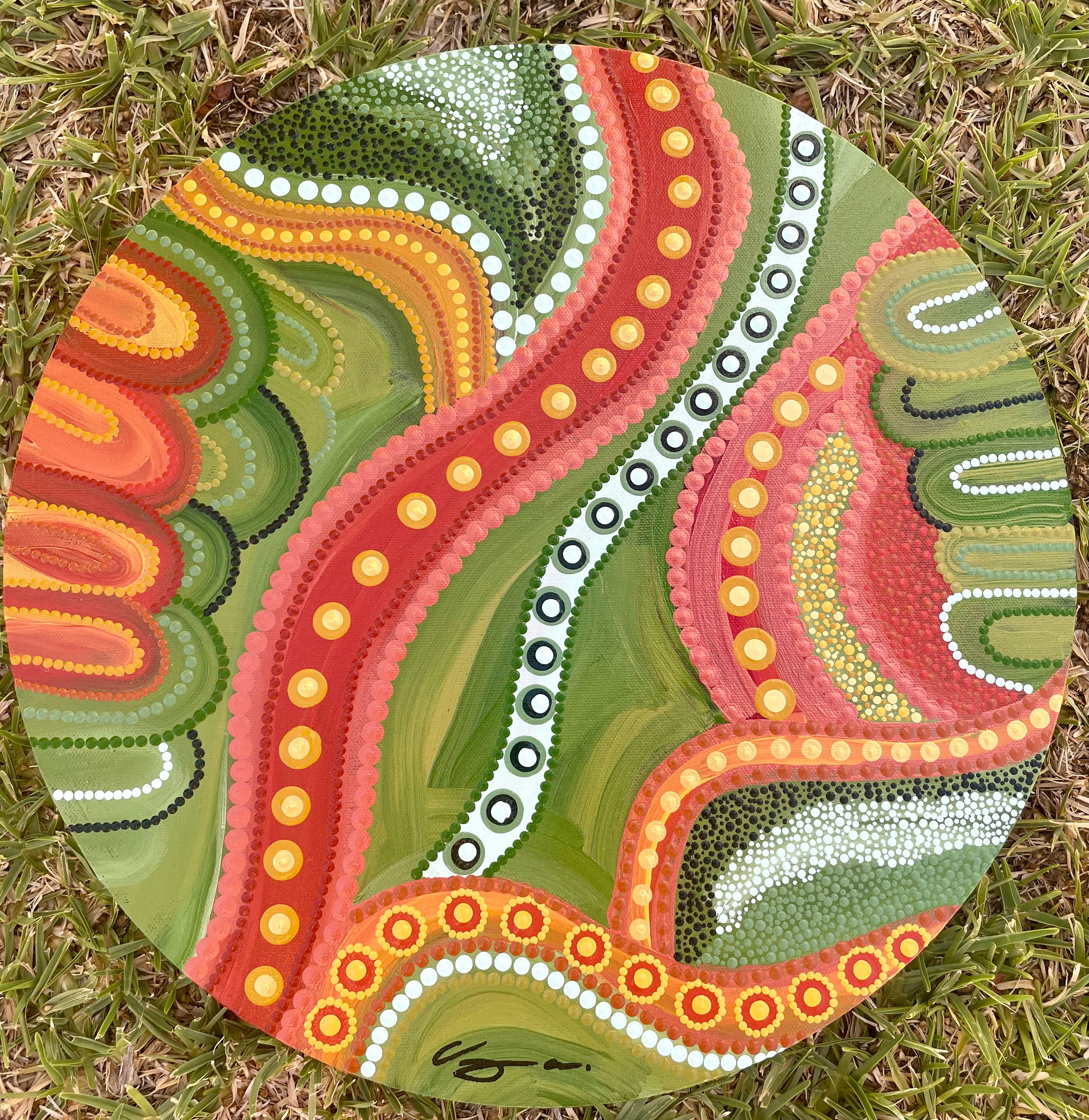 Aboriginal Art- Brewarrina Springtime