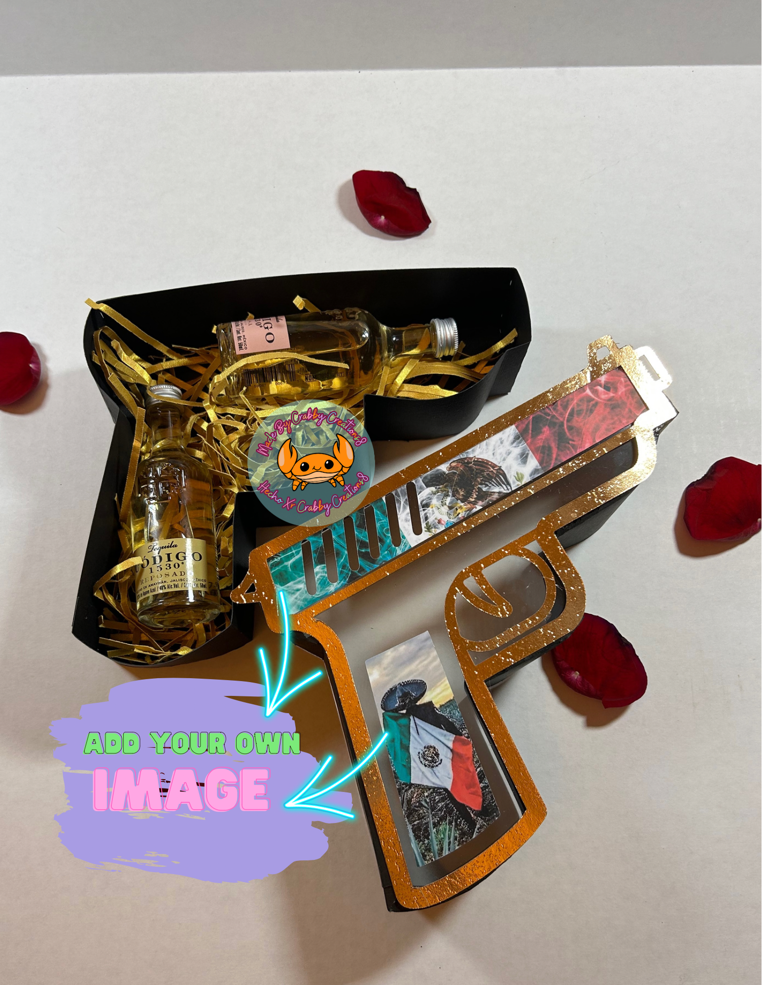 Caja de golosinas de pistola SVG, Archivo de estudio