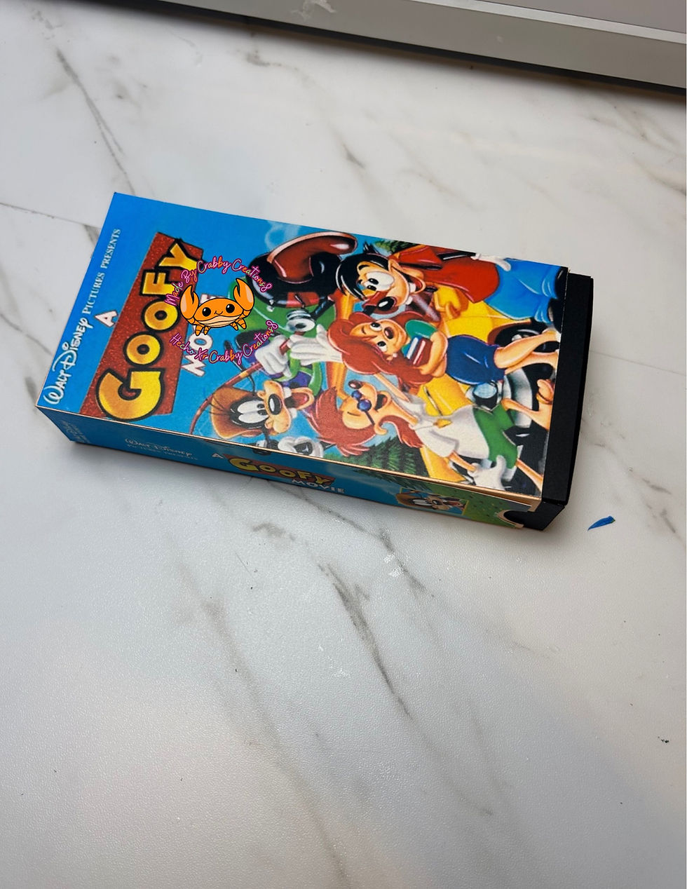 Thumbnail: VHS Tape 3D Treat box SVG, Studio File