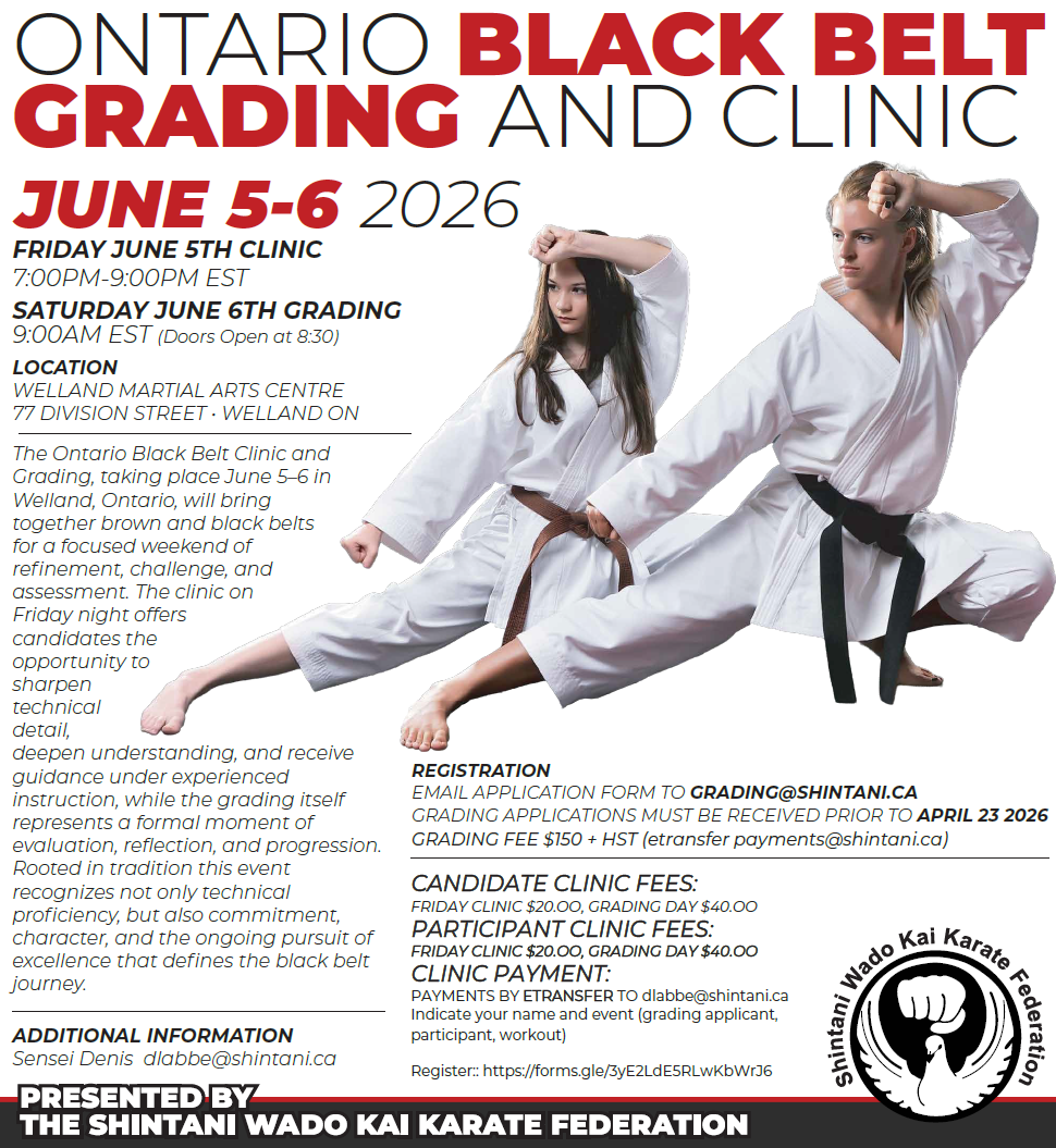 Ontario Black Belt Clinic