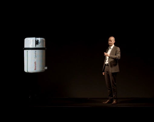 Bosch Rexroth - Connected Hydraulics Hologram Show