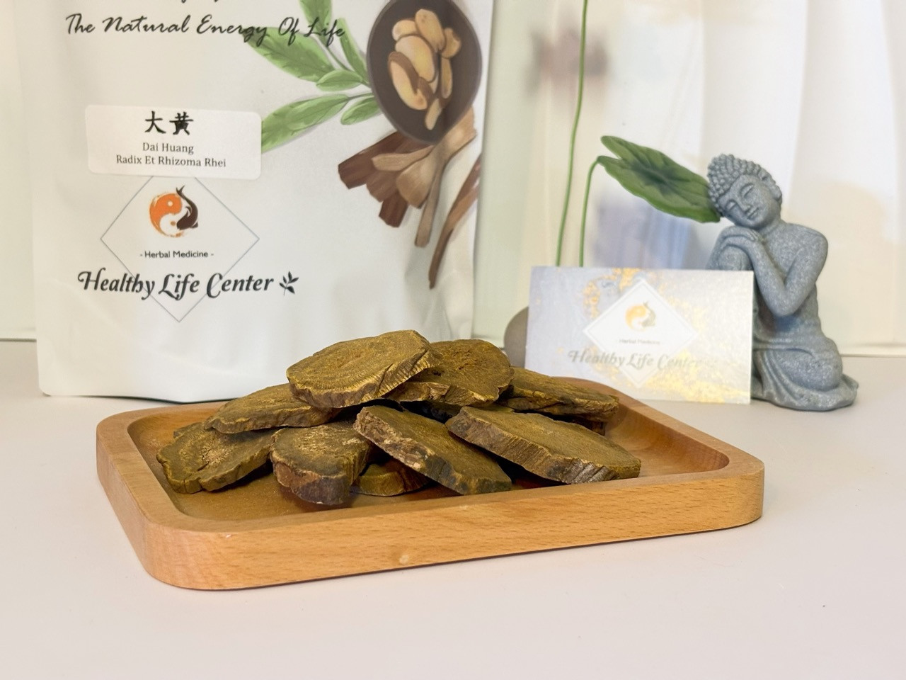 Healthy Life Center / Rhubarb Root / DA HUANG / 大黄 / Chinese Herb / Rheum Palmat
