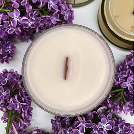 lilac scented soy candle 603 candle