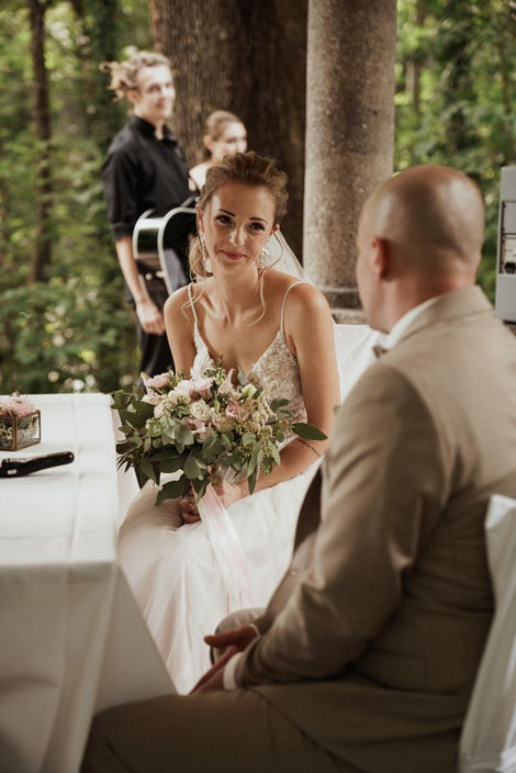 romantische Hochzeit Villa Blanka