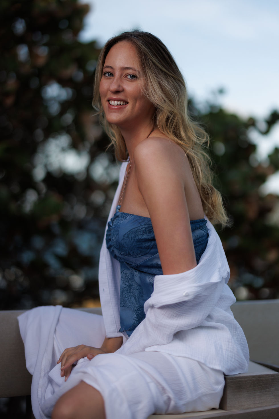 Playing in the greens