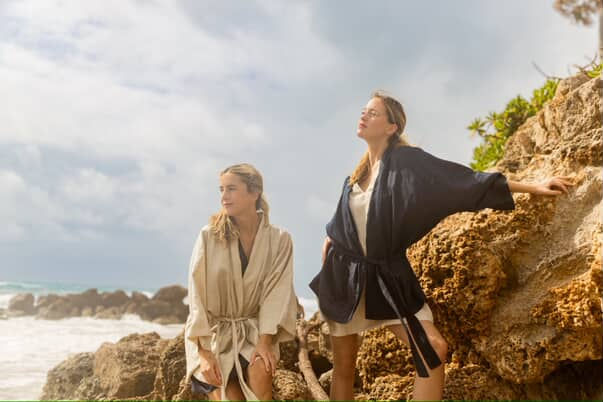 Sunshine amoung the rocky coast