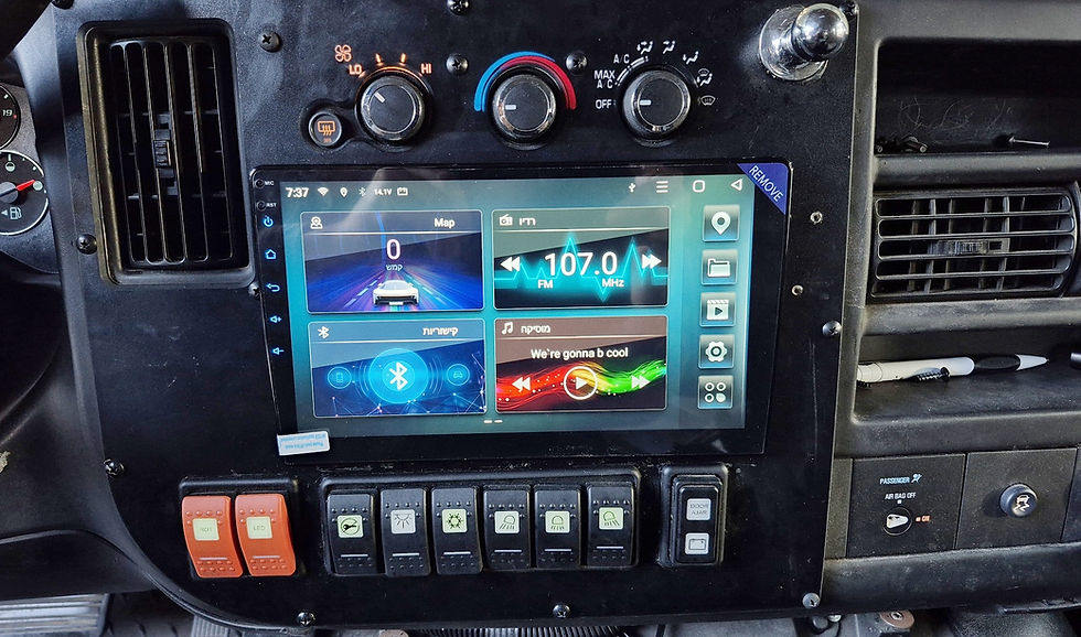 מערכת מולטימדיה תואם מקור מסך 10 אינץ 10 CHEVROLET SAVANA SPECIAL DASH ANDROID