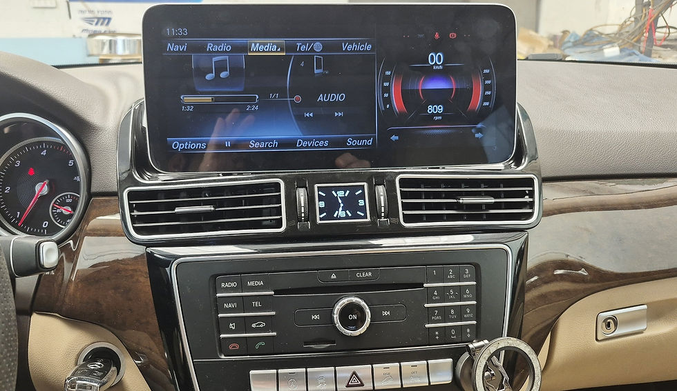 תמונה ממוזערת: מערכת מולטימדיה תואם מקור מסך 12 אינץ MERCEDES GLE 2015 ANDROID 13