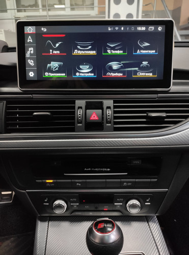 מערכת מולטימדיה תואם מקור מסך 10 אינץ AUDI A6 ANDROID 10 | Mysite