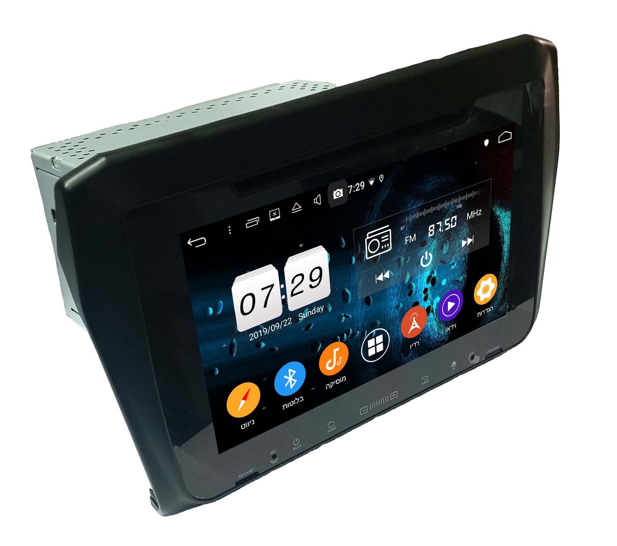 מערכת מולטימדיה תואם מקור SUZUKI SWIFT 2017-2021