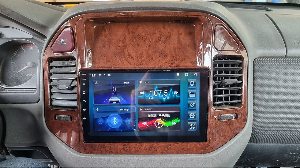 מערכת מולטימדיה תואם מקור מסך 9 אינץ MITSUBISHI PAJERO 2005 ANDROID 10
