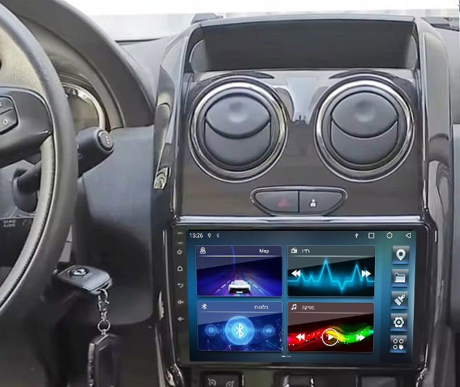 מערכת מולטימדיה תואם מקור מסך 9 אינץ DACIA DUSTER 2014-2020 ANDROID 10