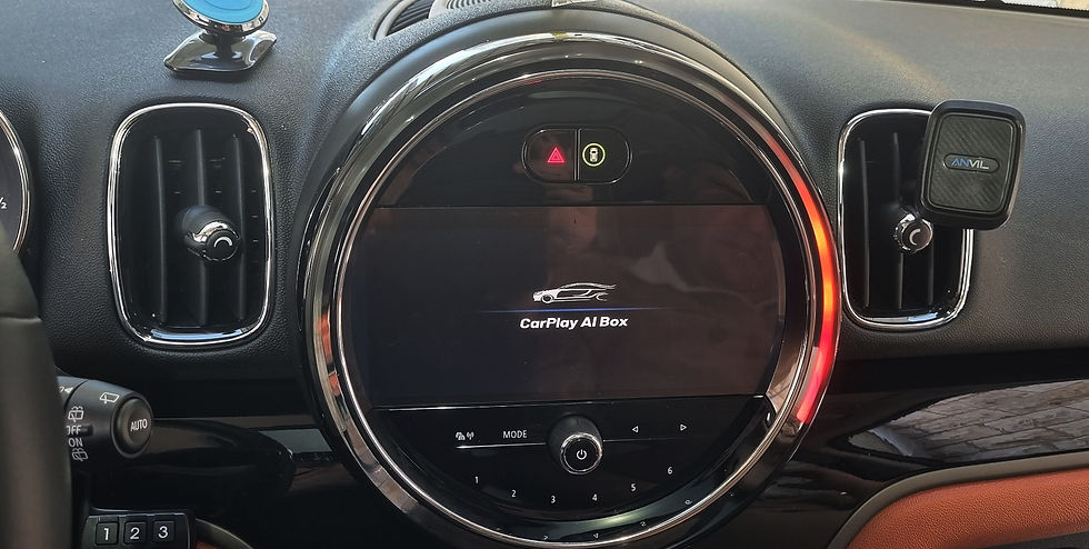 תמונה ממוזערת: התקנת קופסת CAR PLAY אלחוטית ב-MINI COOPER 2024