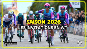 Quelles sont les Pro Teams invitées aux épreuves World Tour en 2026 ?