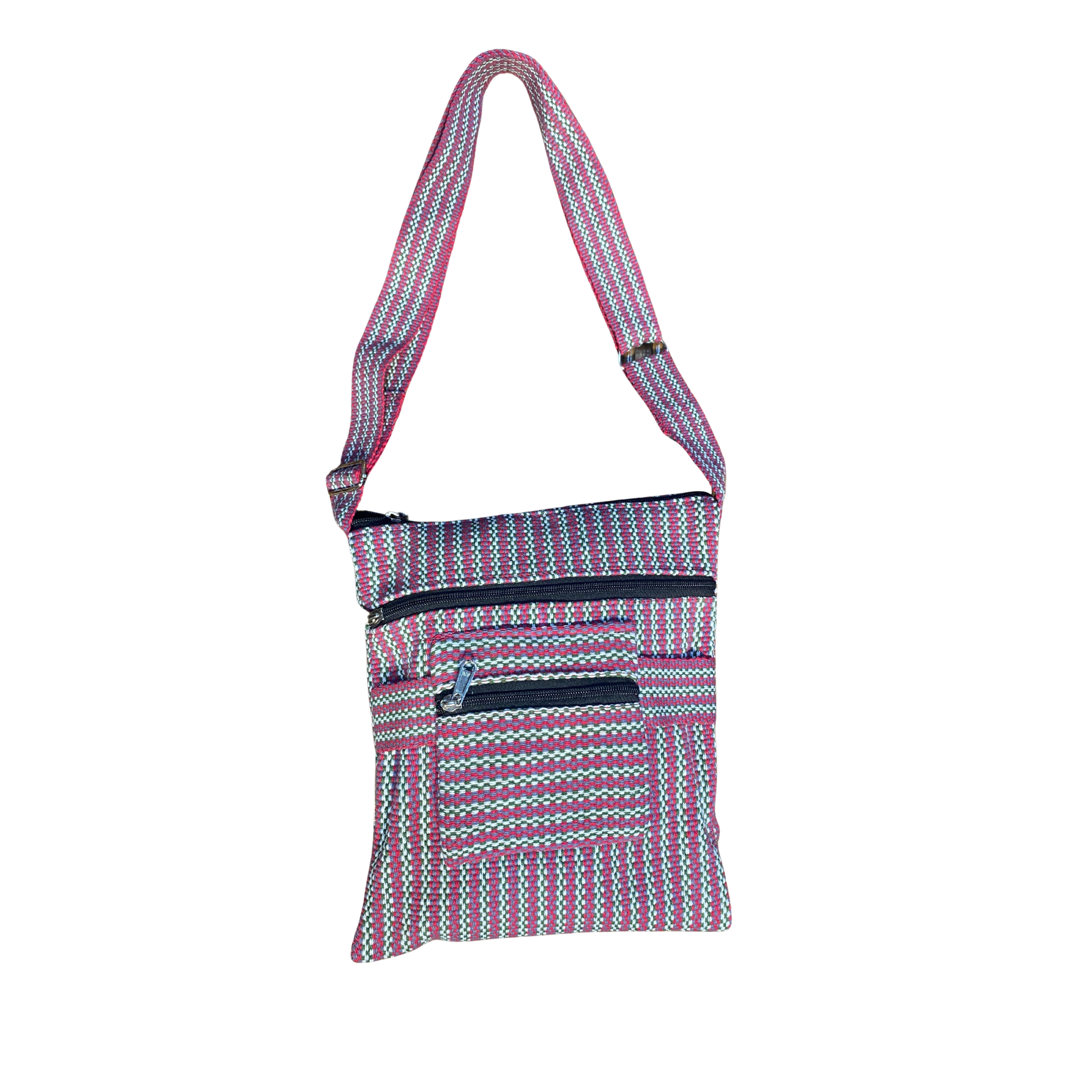 Cotton Double Zip Jhola/Bag