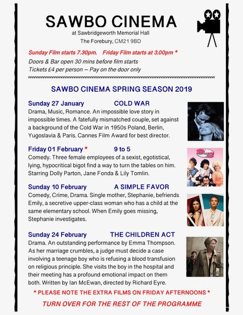 Sawbo Cinema 1 handout Revision Spring 1