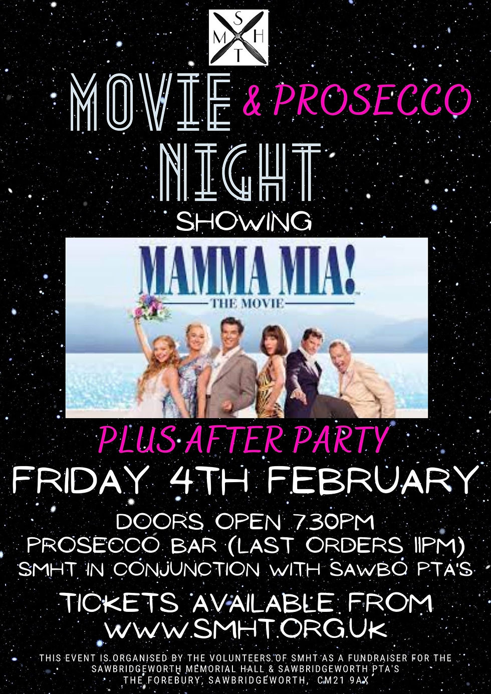 Mamma Mia Movie & Prosecco 