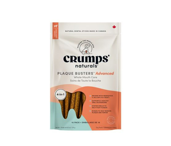 CRUMPS NATURALS Bande dentaire Plaque Buster 7" Advanced - Soin de la bouche