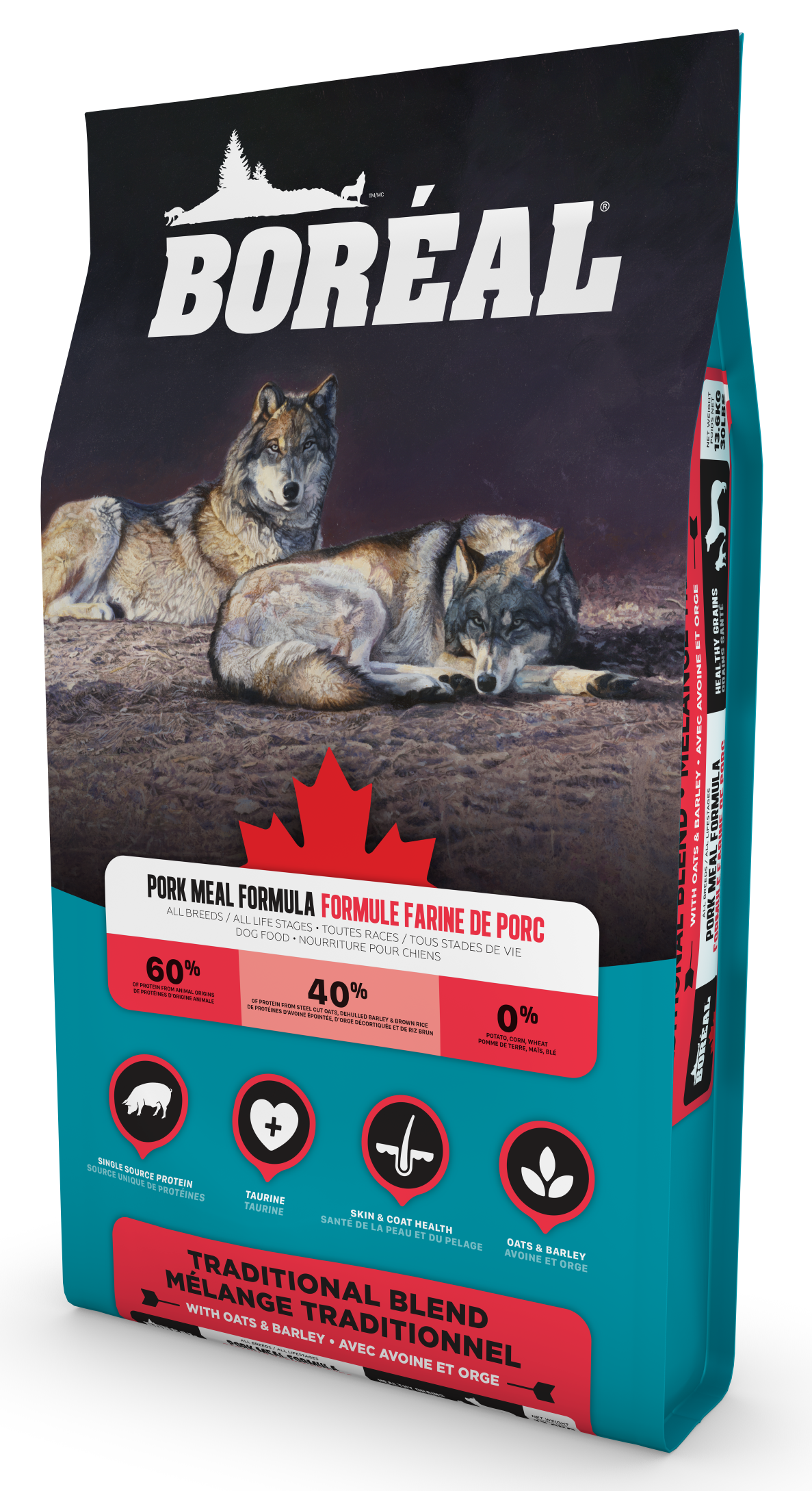 Boréal mélange traditionnel - Porc