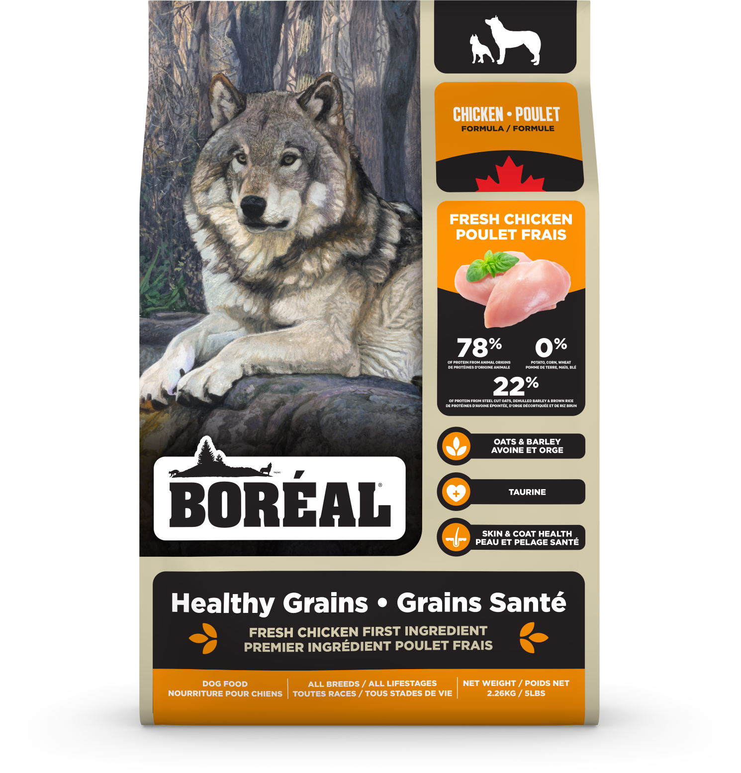 BORÉAL - Grains Santé - Poulet