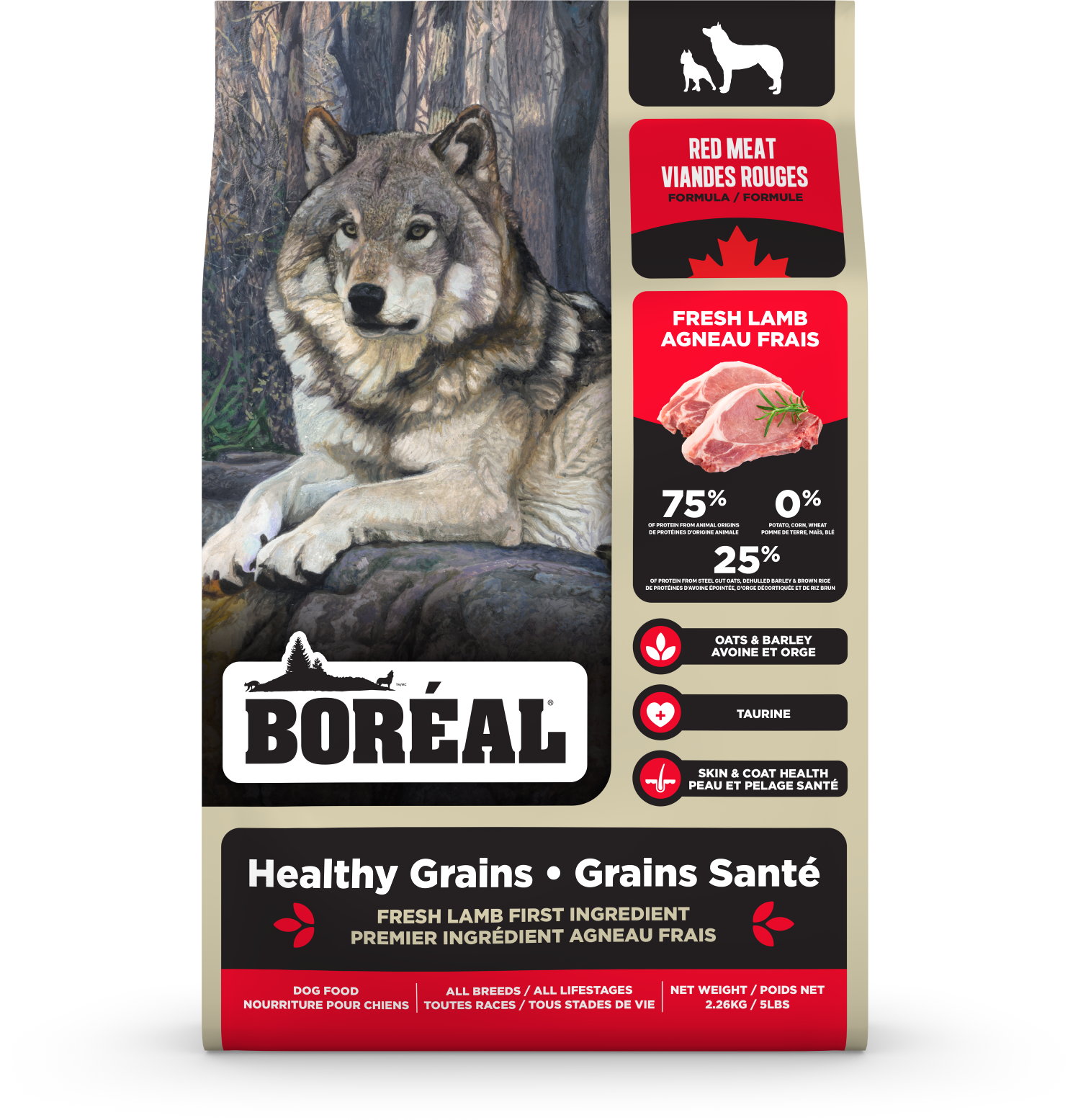 BORÉAL - Grains Santé - Viande Rouge