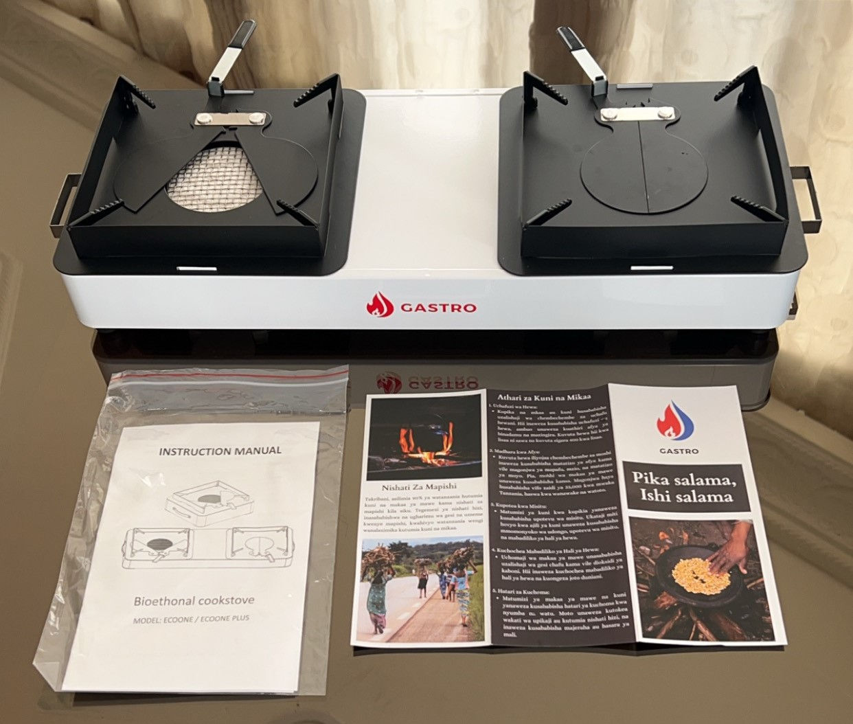 Double Burner Bioethanol Stove
