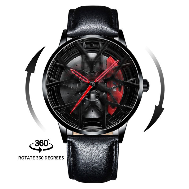 Thumbnail: Car Wheel Watch Men