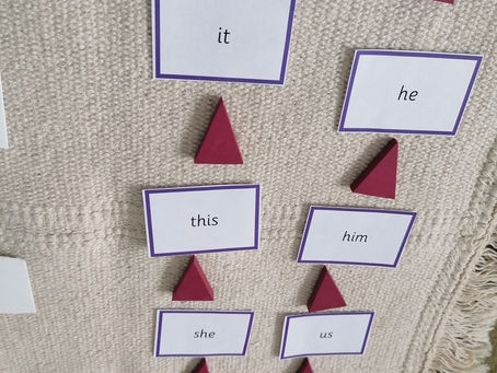 Teaching Grammar Using the Montessori Method