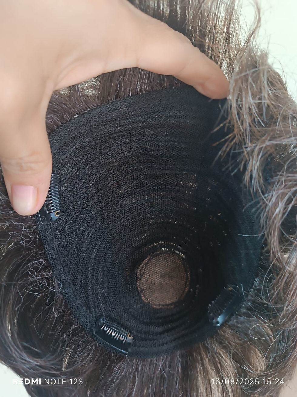 Miniatura: Protese Capilar em tela com silk top