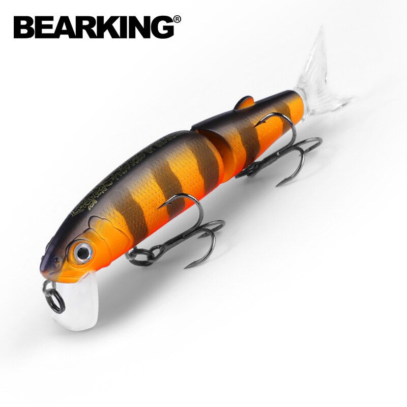 Thumbnail: Bearking 11.3cm 13.7g Professional Jointed Fishing Lure with Black or White Hook