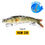 Thumbnail: VTAVTA Sinking Wobblers Fishing Lures - Jointed Crankbait Swimbait, 8 Segment