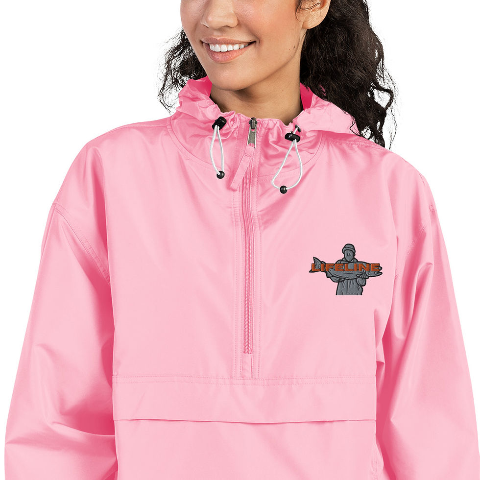 Thumbnail: LifeLine Logo Embroidered Champion Packable Jacket
