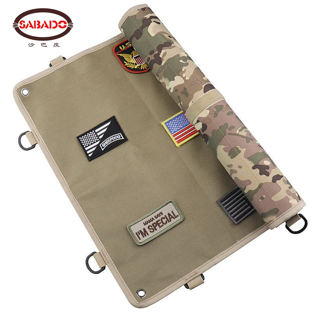 SABADO Tactical Morale Patch Panel: Large Display for Military ID Patches