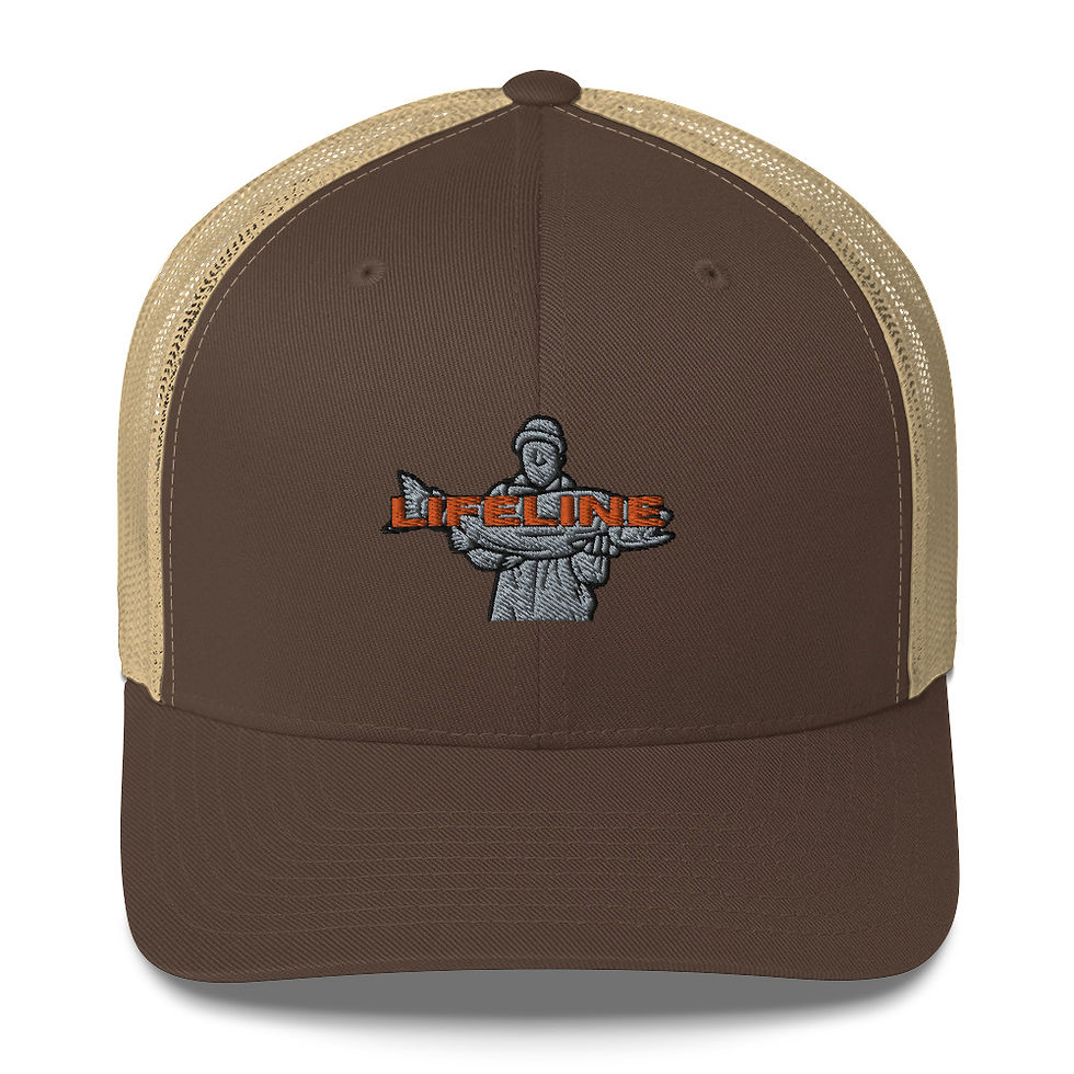 Thumbnail: Lifeline Logo Snap Back Trucker Cap
