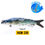 Thumbnail: VTAVTA Sinking Wobblers Fishing Lures - Jointed Crankbait Swimbait, 8 Segment