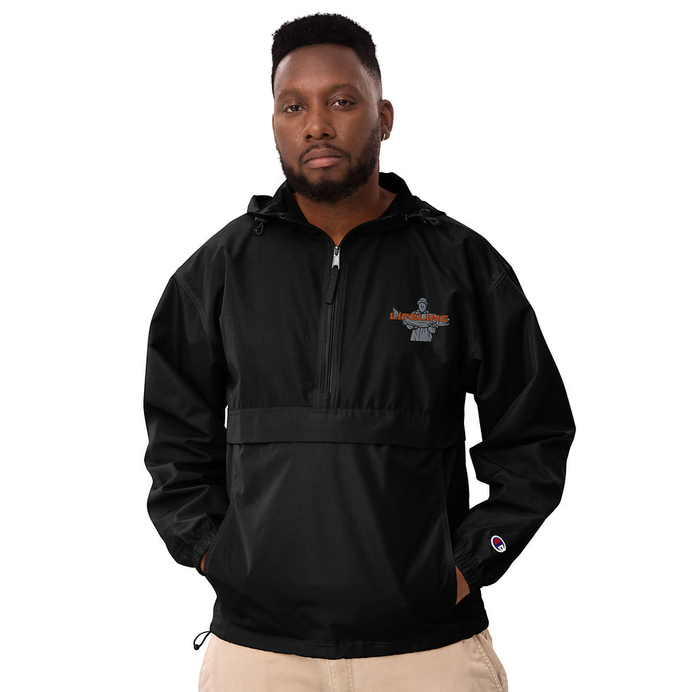Thumbnail: LifeLine Logo Embroidered Champion Packable Jacket