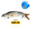 Thumbnail: VTAVTA Sinking Wobblers Fishing Lures - Jointed Crankbait Swimbait, 8 Segment