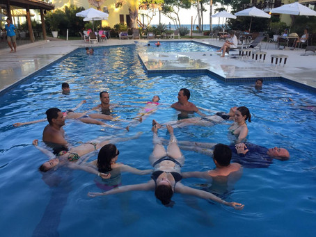 Relaxamento aquático pós hidroginástica