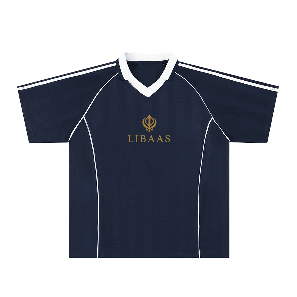 Thumbnail: Shadow Stripe Collared Soccer Jersey