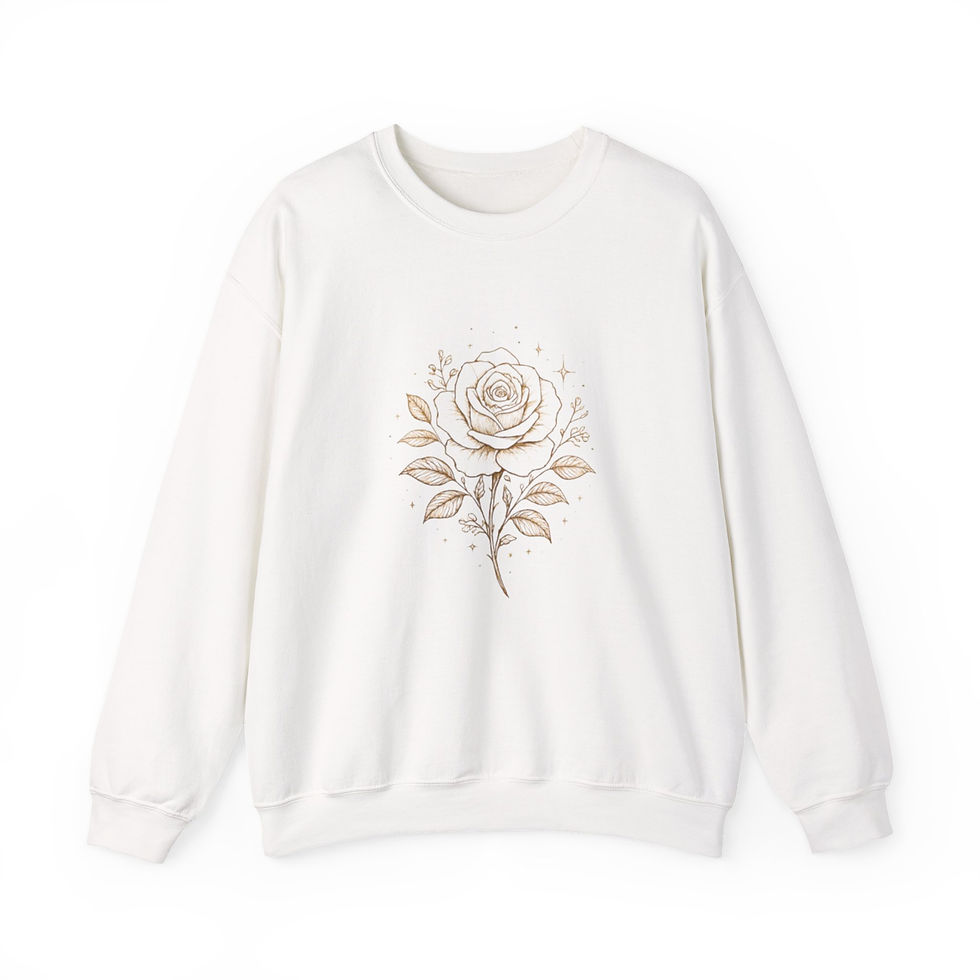 Rose Crewneck Sweatshirt