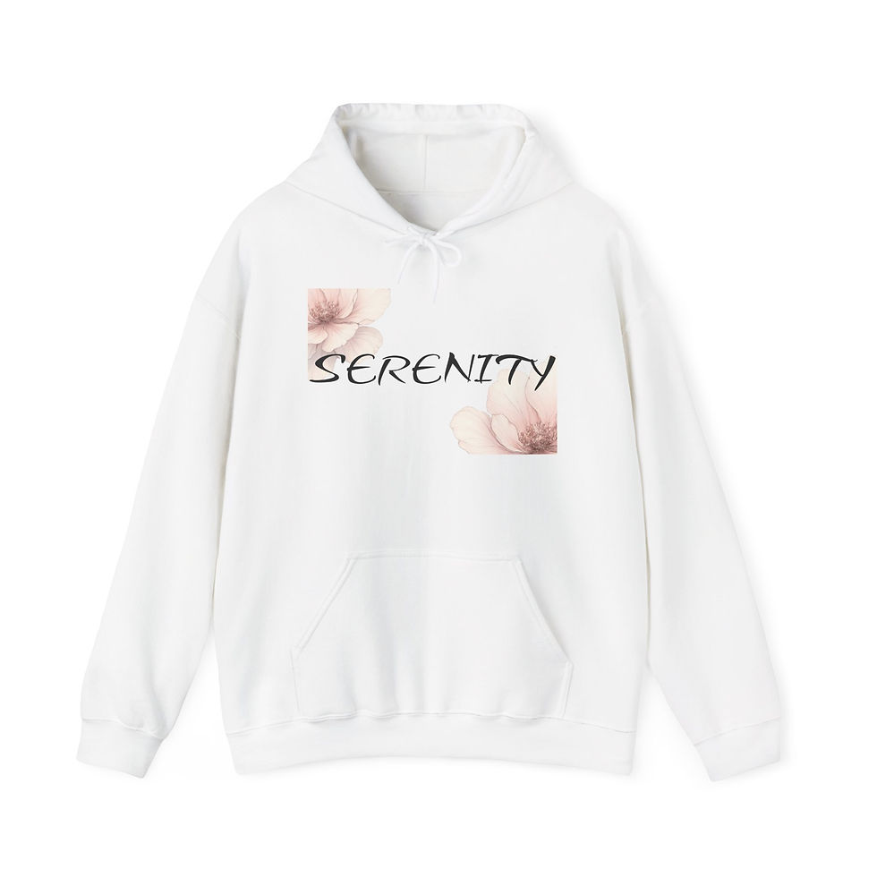 Serenity Floral Hoodie 