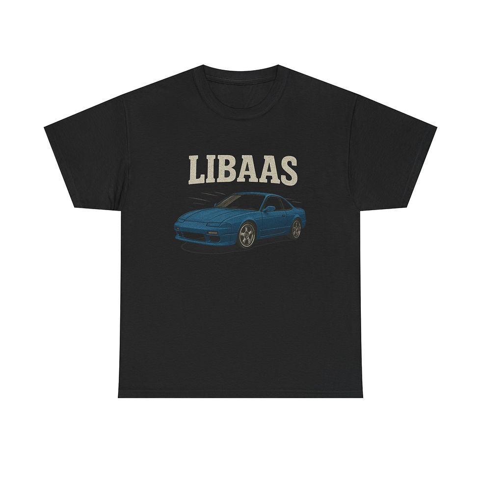 Blue Libaas Car T-shirt