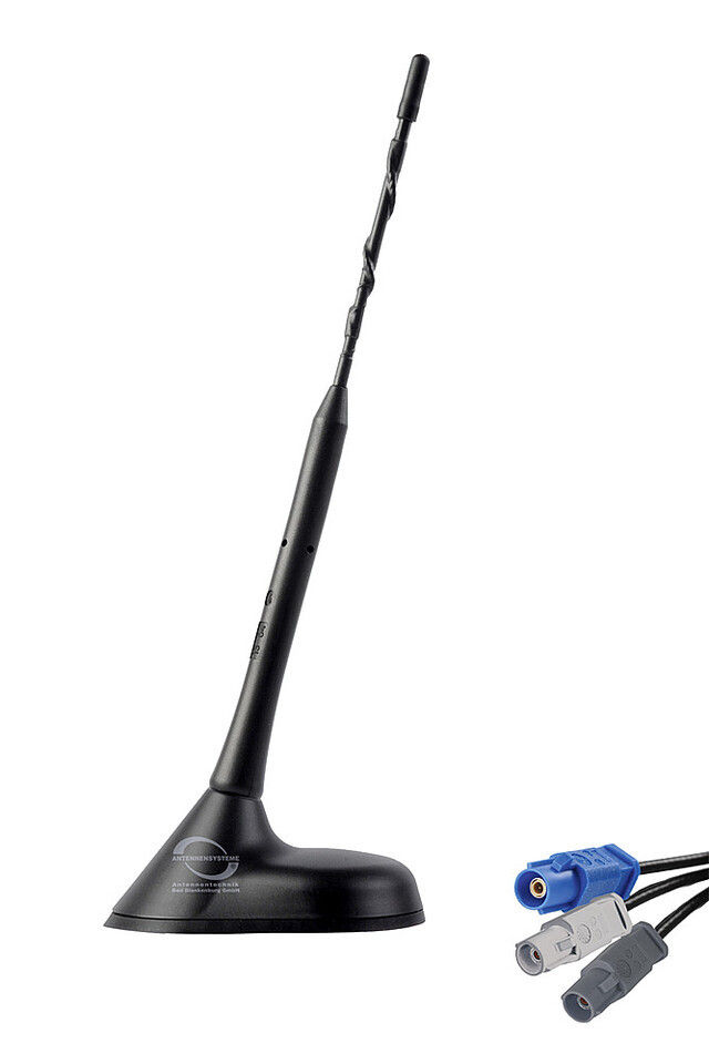 Kombiflex-Dachantenne inkl. Adapterkabel