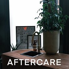 This image leads visitors to the website to learn more about aftercare once they have a tattoo.